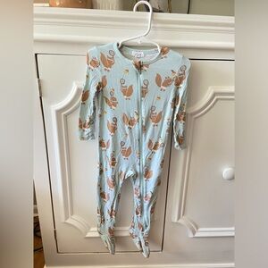 Angel Dear 12-18 month bamboo footie pajamas